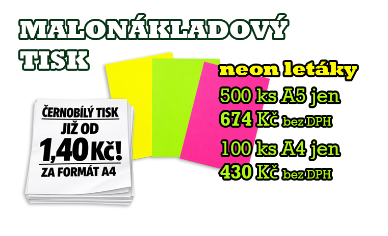 Tisk letáků a plakátů levně
